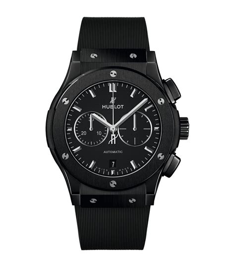 hublot matte black watch|hublot black magic 42mm.